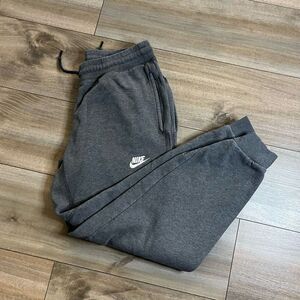 Nike Grey Athletic‎ Workout Jogger Pants Men Medium Bin P-63